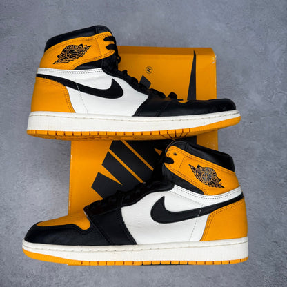 Jordan 1 Retro High OG Taxi *pre - owned* SIZE 9.5 - Kicks Collective PA - Jordan - 555088-711 - Men's Shoes - 9.5M/11W - Pre - Owned