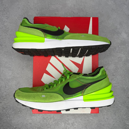 Nike Waffle One Electric Green *pre - owned* SIZE 11 - Kicks Collective PA - Nike - DA7995-300 - Men's Shoes - 11M/12.5W - Pre - Owned