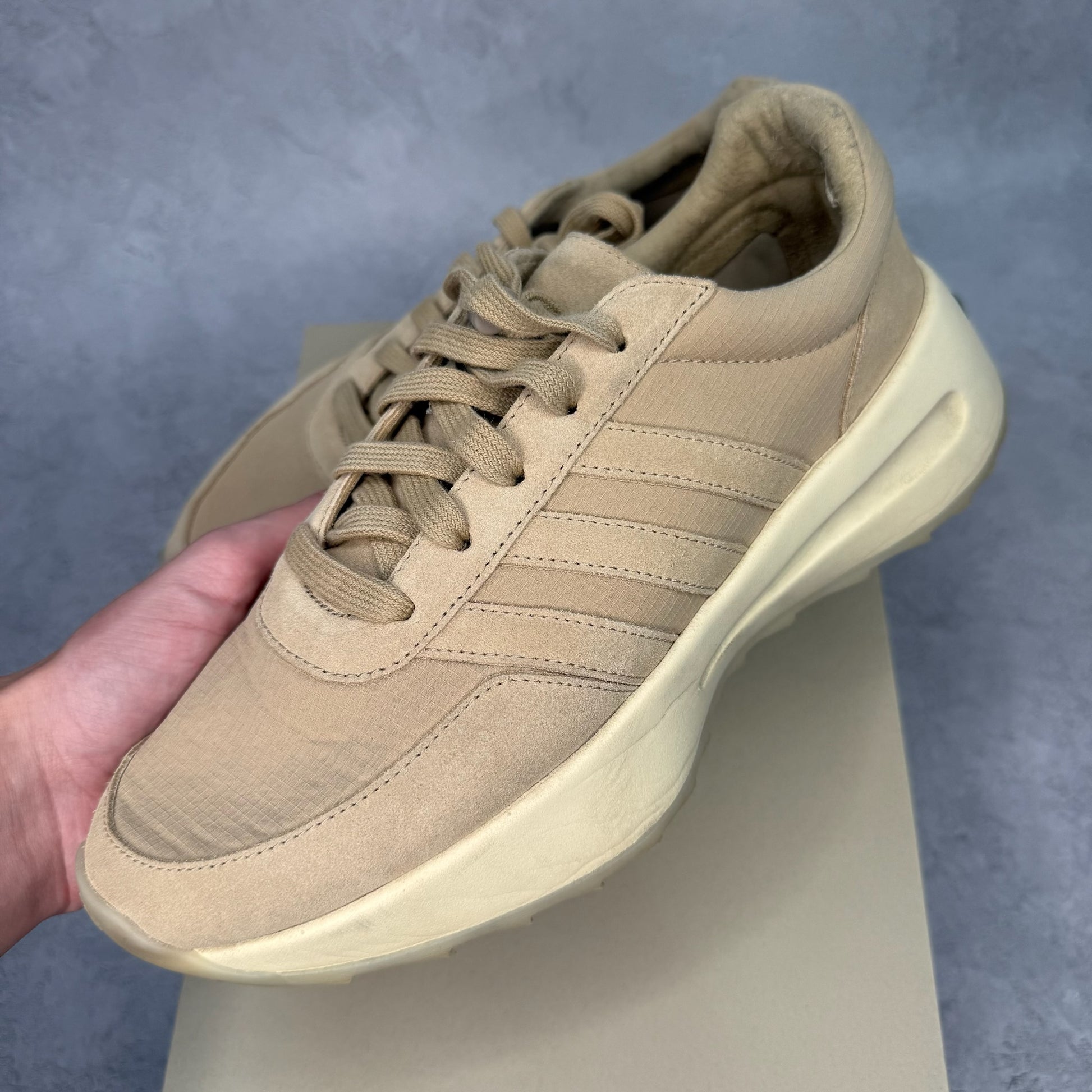 adidas Fear of God Athletics Los Angeles Clay *pre - owned* SIZE 8.5 - Kicks Collective PA - adidas - IF4215 - Men's Shoes - 8.5M/10W - Pre - Owned