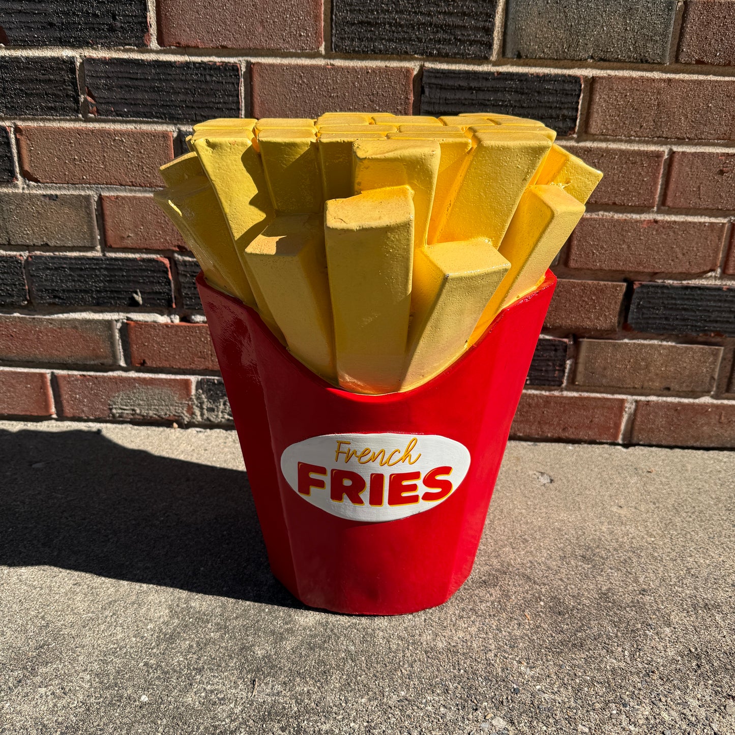 TikTok Viral French Fries Stool (DELIVERY ONLY)
