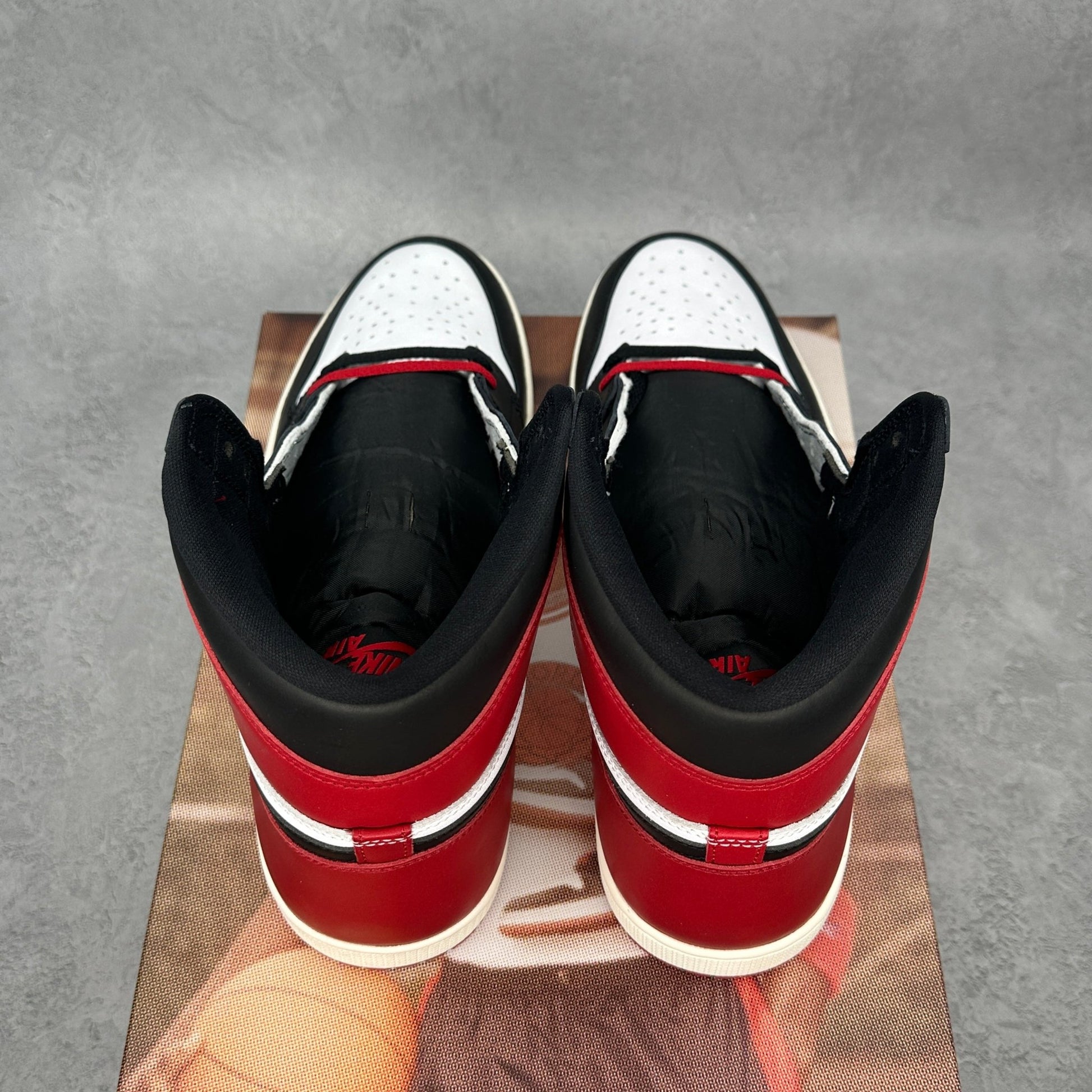 Jordan 1 Retro High OG Black Toe Reimagined - Kicks Collective PA - Jordan - DZ5485 - 106 - Men's Shoes - 11M/12.5W - Brand New