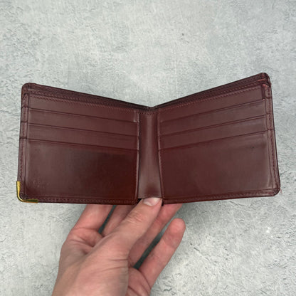 Burberry Brown Leather BiFold Wallet *pre-owned*