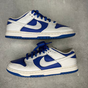 Nike Dunk Low Racer Blue White *pre-owned* SIZE 10