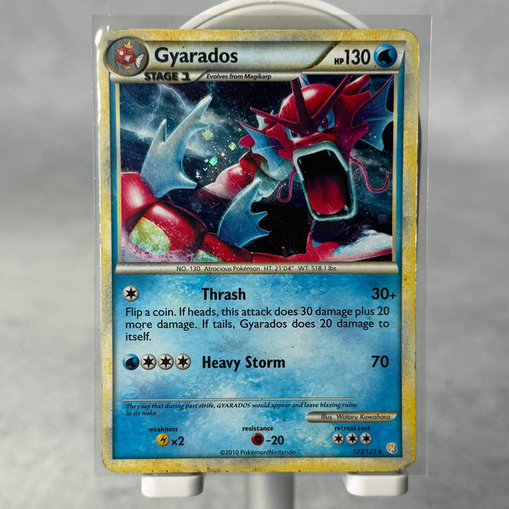 Pokemon Shining Gyarados Red 123/123 HeartGold SoulSilver DMG