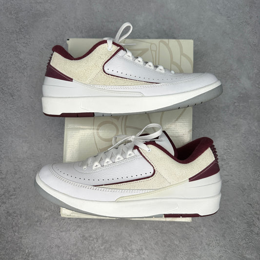 Jordan 2 Retro Low Cherrywood *pre-owned* SIZE 10.5