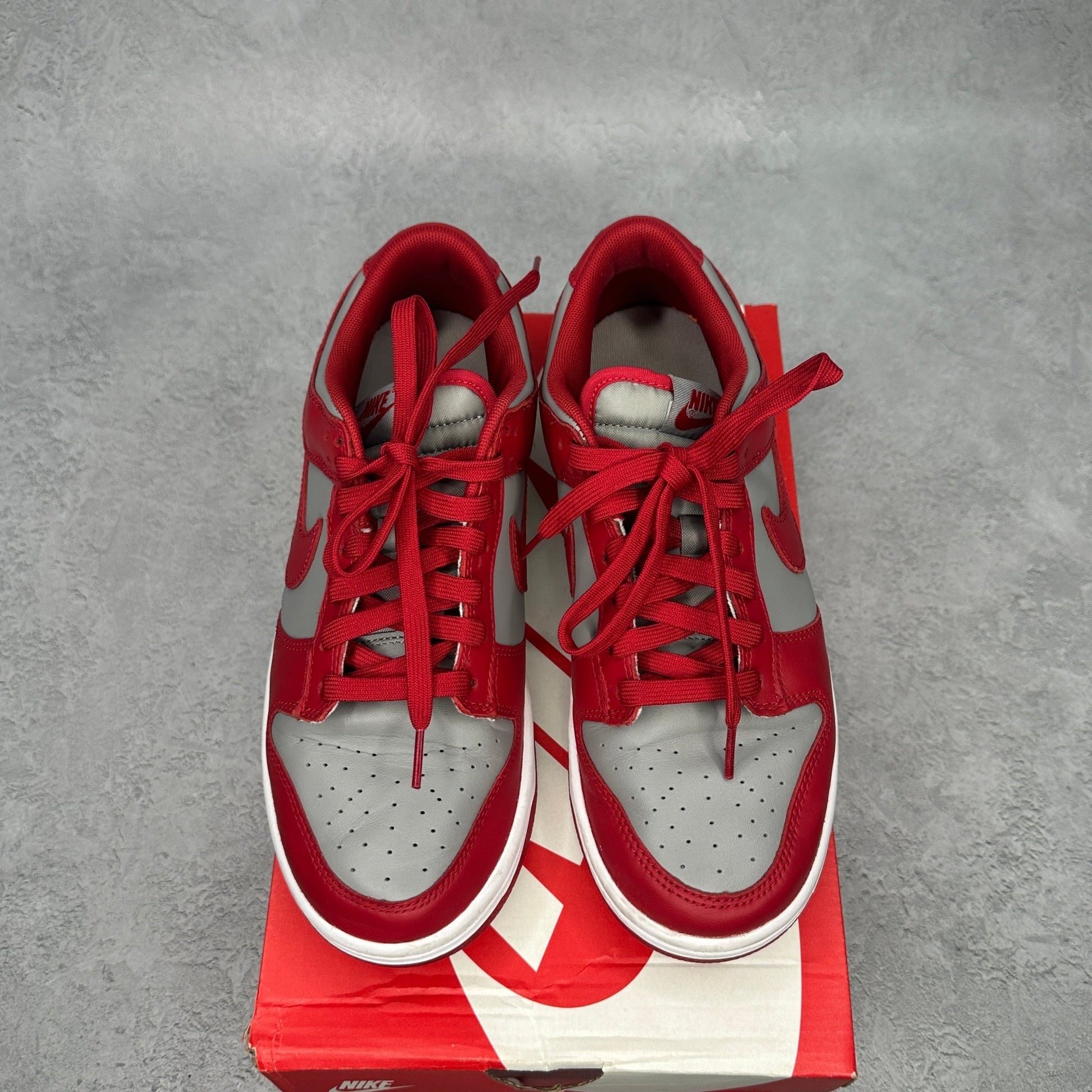 Nike Dunk Low Retro UNLV (2021) *pre - owned* SIZE 8 - Kicks Collective PA - Nike - DD1391 - 002 - Men's Shoes - 8M/9.5W - Pre - Owned