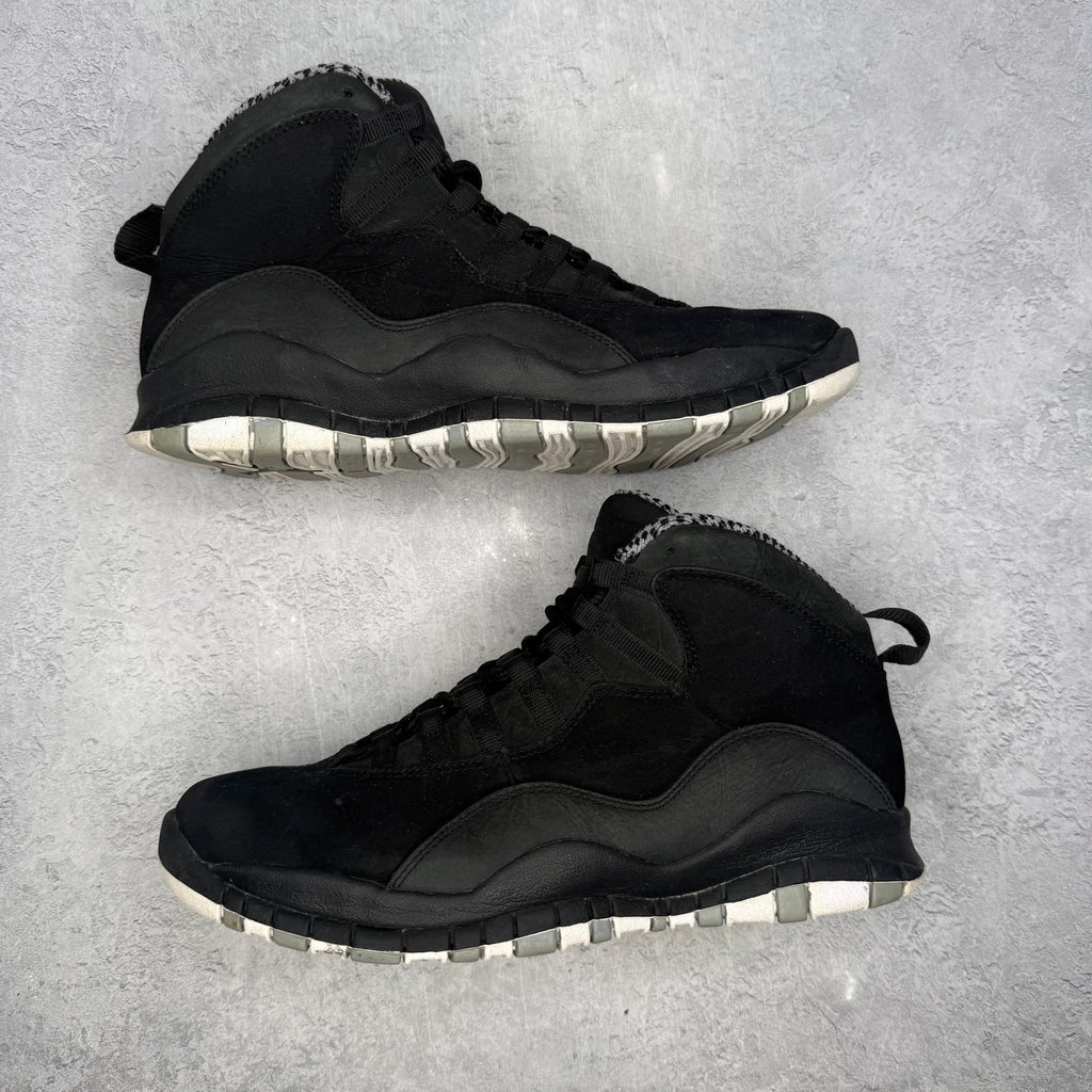 Jordan 10 Retro Stealth (2012) *pre - owned* SIZE 8 - Kicks Collective PA - Jordan - 310805-003 - Men's Shoes - 8M/9.5W - Pre - Owned - No Box