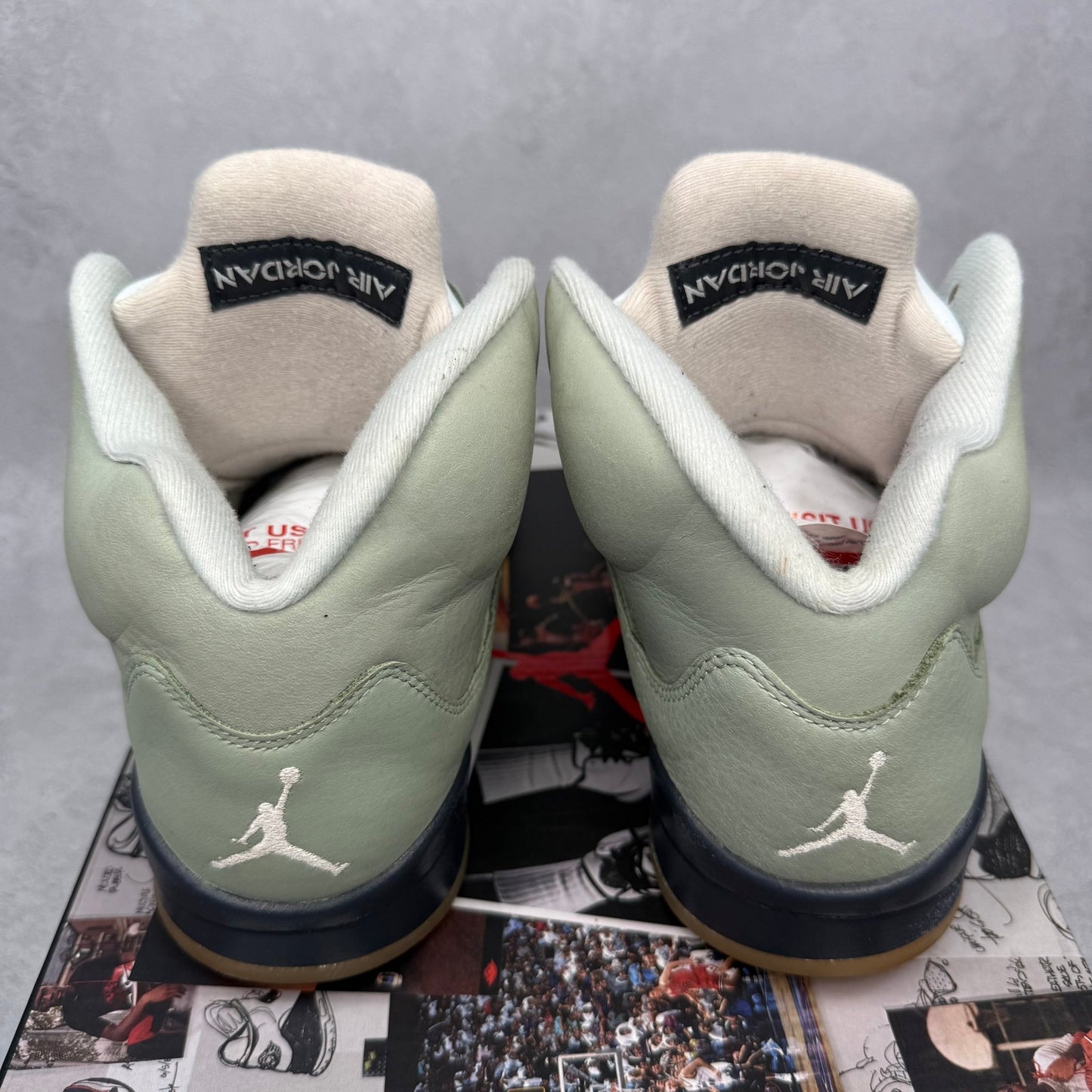 Jordan 5 Retro Jade Horizon *pre - owned* SIZE 8.5 - Kicks Collective PA - Jordan - DC7501-300 - Men's Shoes - 8.5M/10W - Pre - Owned