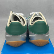 adidas Country OG Silver Metallic Collegiate Green (Women's) 5.5W (New) - aux