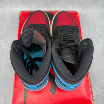 Jordan 1 Retro High NC to Chi (Women's) *pre - owned* SIZE 10W - Kicks Collective PA - Jordan - CD0461-046 - Women's Shoes - 8.5M/10W - Pre - Owned - Original Box (Damaged)