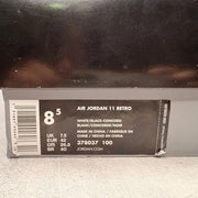 Jordan 11 Retro Concord (2018) *pre - owned* SIZE 8.5 - Kicks Collective PA - Jordan - 378037-100 - Men's Shoes - 8.5M/10W - Pre - Owned