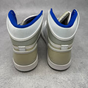 Jordan 1 Retro High Zoom White Racer Blue *yellowing*