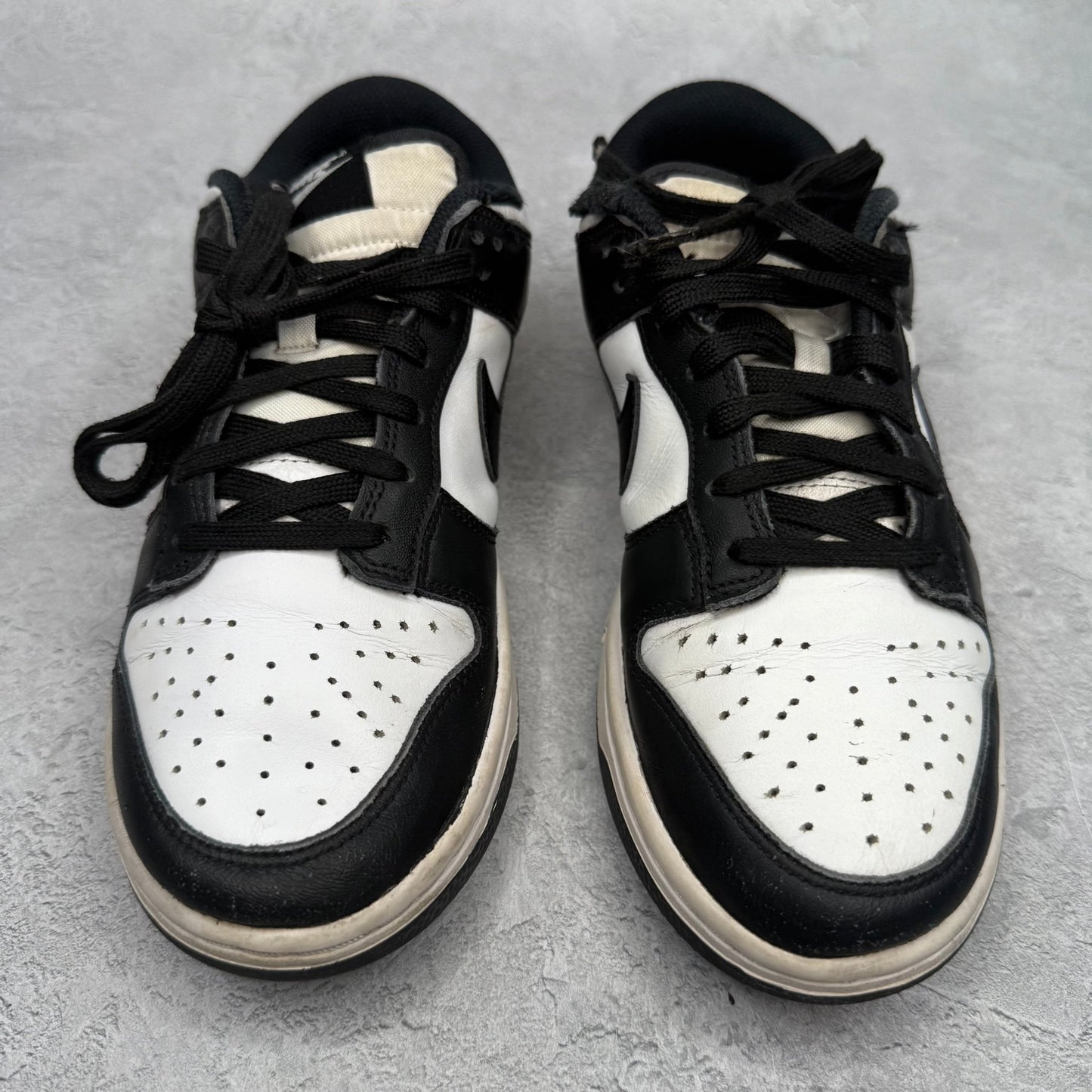 Nike Dunk Low Retro White Black Panda (Women's) *pre - owned* SIZE 8W - Kicks Collective PA - Nike - DD1503 - 101 - Women's Shoes - 6.5M/8W - Pre - Owned