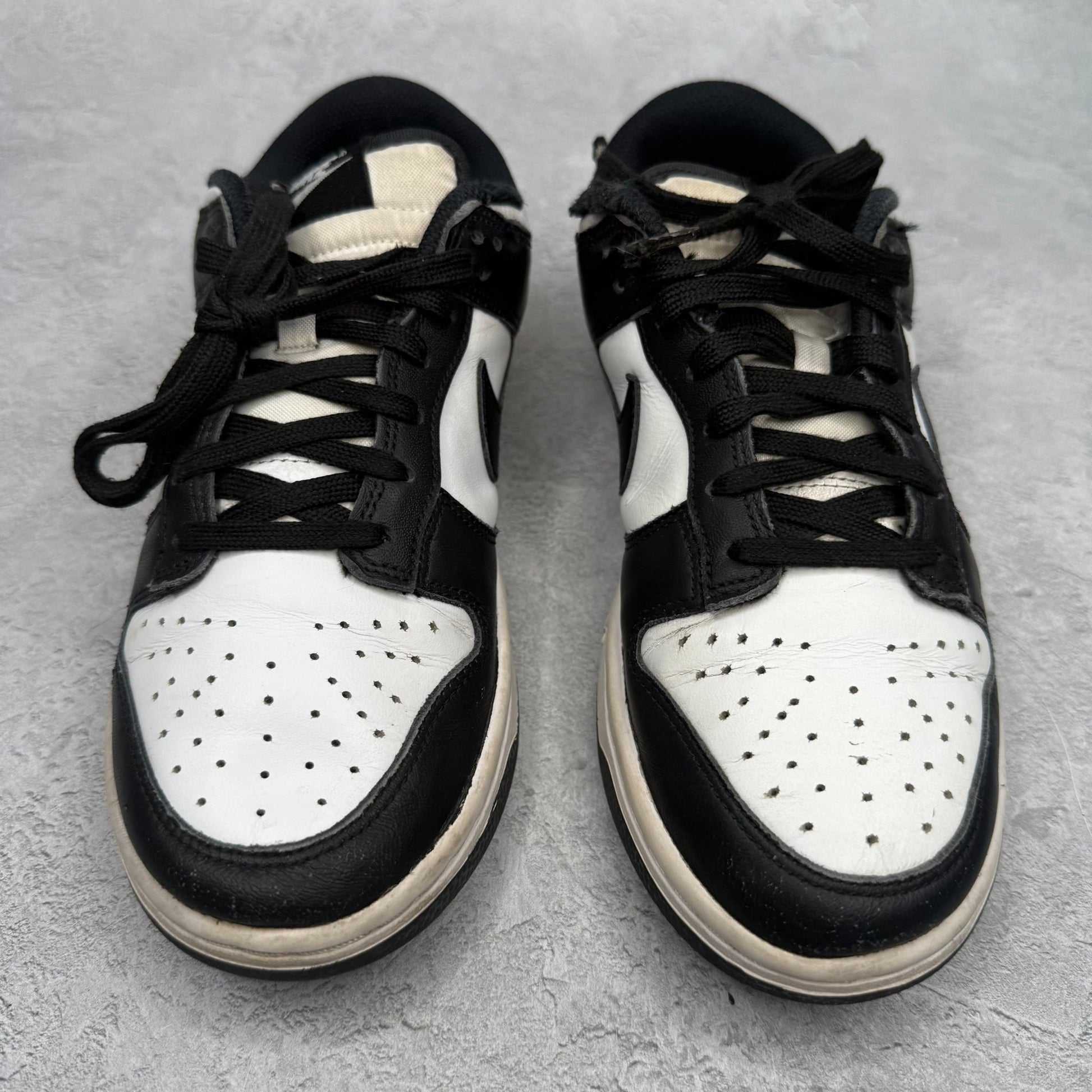 Nike Dunk Low Retro White Black Panda (Women's) *pre - owned* SIZE 8W - Kicks Collective PA - Nike - DD1503 - 101 - Women's Shoes - 6.5M/8W - Pre - Owned