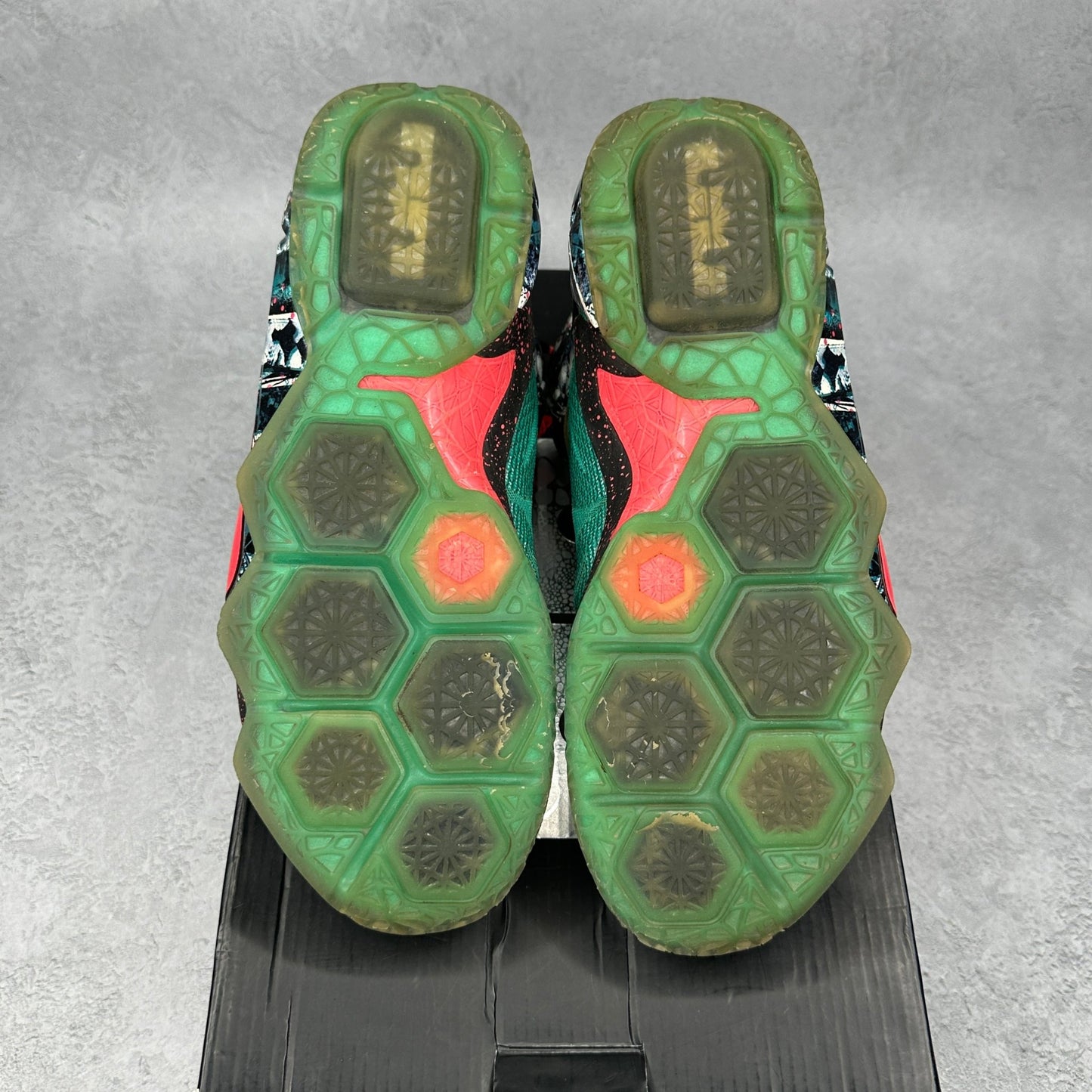 Nike LeBron 12 Akron Birch *pre - owned* SIZE 9.5 - Kicks Collective PA - Nike - 707558-363 - Men's Shoes - 9.5M/11W - Pre - Owned