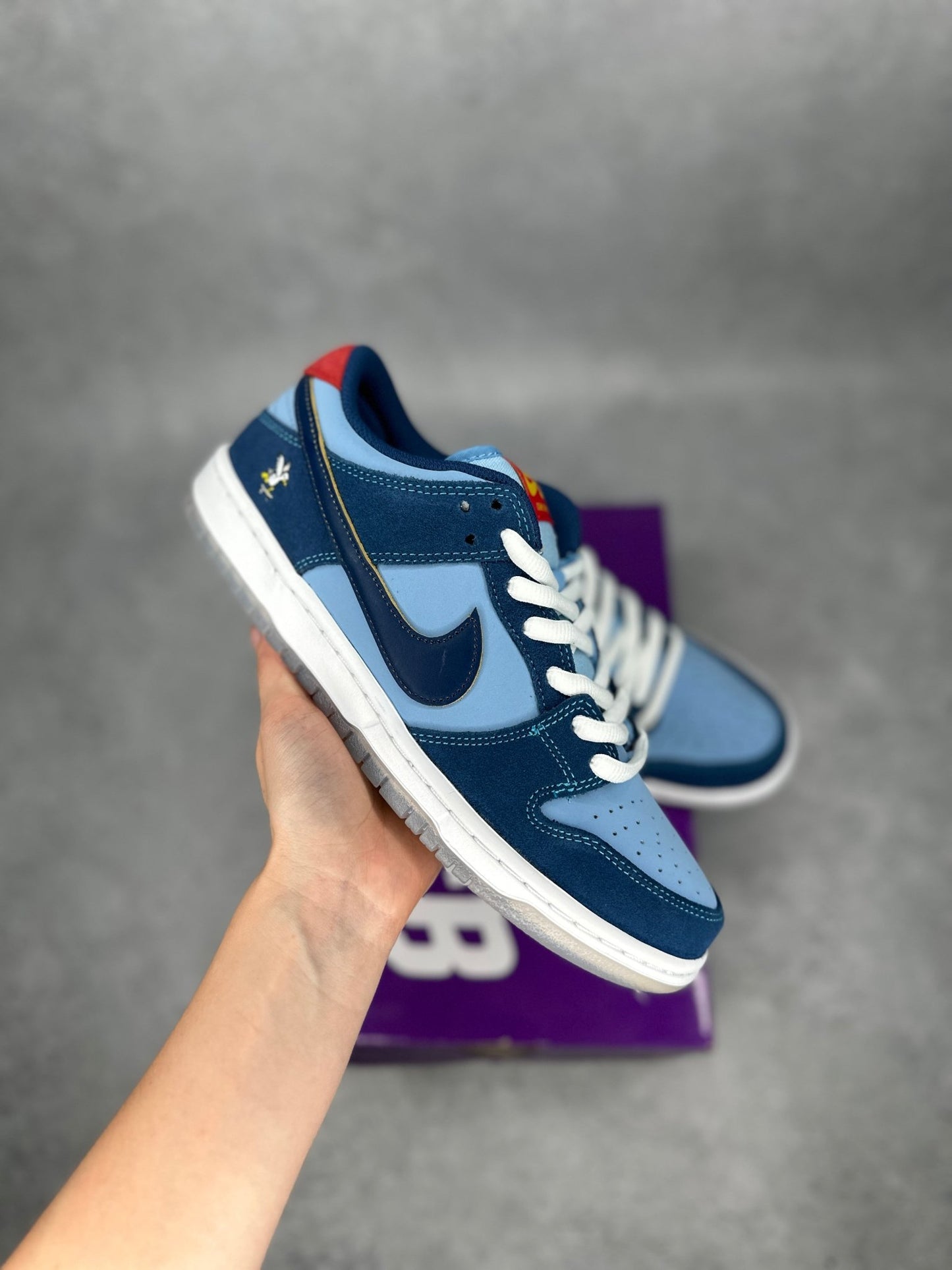 Nike SB Dunk Low Pro Why So Sad? - Kicks Collective PA - Nike - DX5549 - 400 - Men's Shoes - 8M/9.5W - Brand New