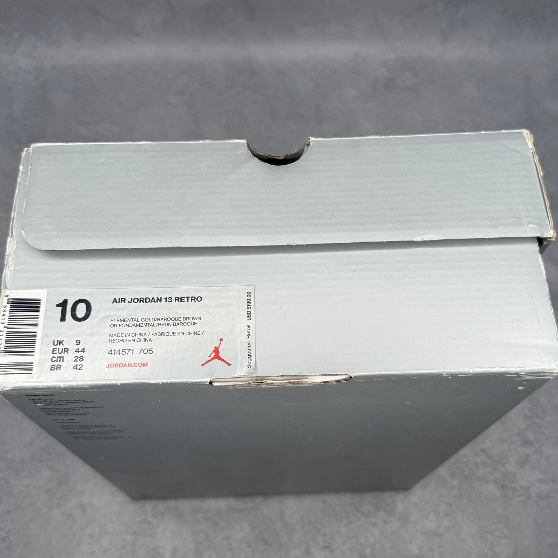 Jordan 13 Retro Wheat *pre - owned* SIZE 10 - Kicks Collective PA - Jordan - 414571-705 - Men's Shoes - 10M/11.5W - Pre - Owned