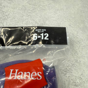 Supreme Hanes Crew Socks (4 Pack) Purple