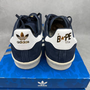 adidas Campus 80s Bape Collegiate Navy *pre-owned* SIZE 10