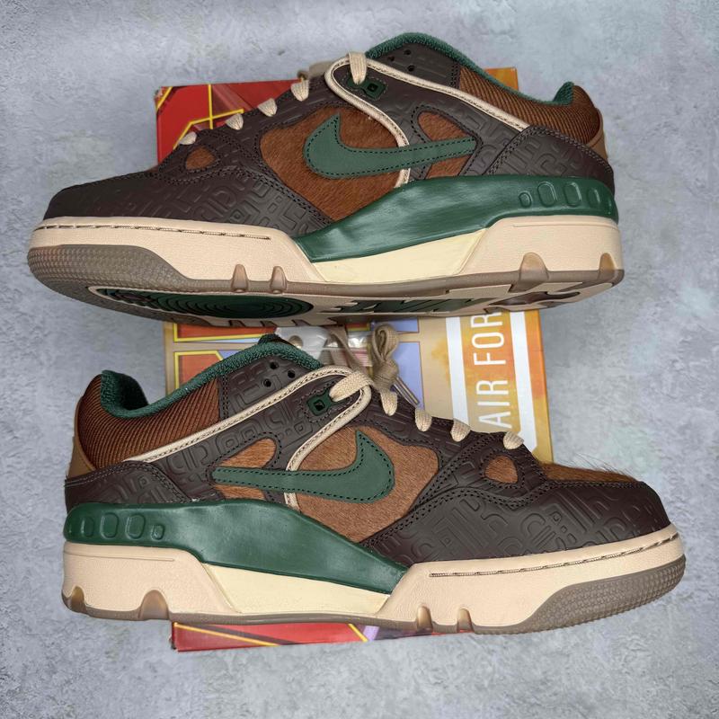 Nike Air Force 3 Low SP Nigo Baroque Brown - Kicks Collective PA - Nike - HQ0260 - 201 - Men's Shoes - 12M/13.5W - Brand New