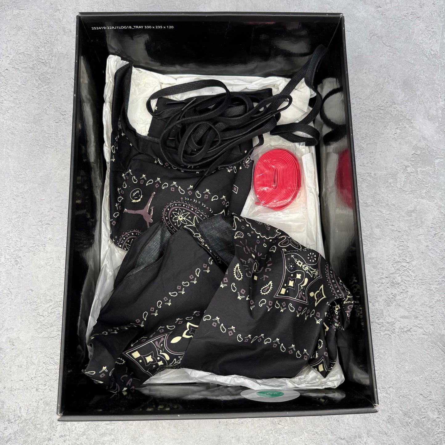 Jordan 1 Retro Low OG SP Travis Scott Black Phantom *pre-owned* SIZE 13