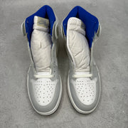 Jordan 1 Retro High Zoom White Racer Blue *yellowing*
