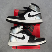 Jordan 1 Retro High Silver Toe (Women's) *pre - owned* SIZE 11W - Kicks Collective PA - Jordan - CD0461-001 - Women's Shoes - 9.5M/11W - Pre - Owned