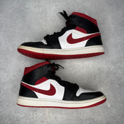 Jordan 1 Mid Gym Red Black White *pre-owned* SIZE 9