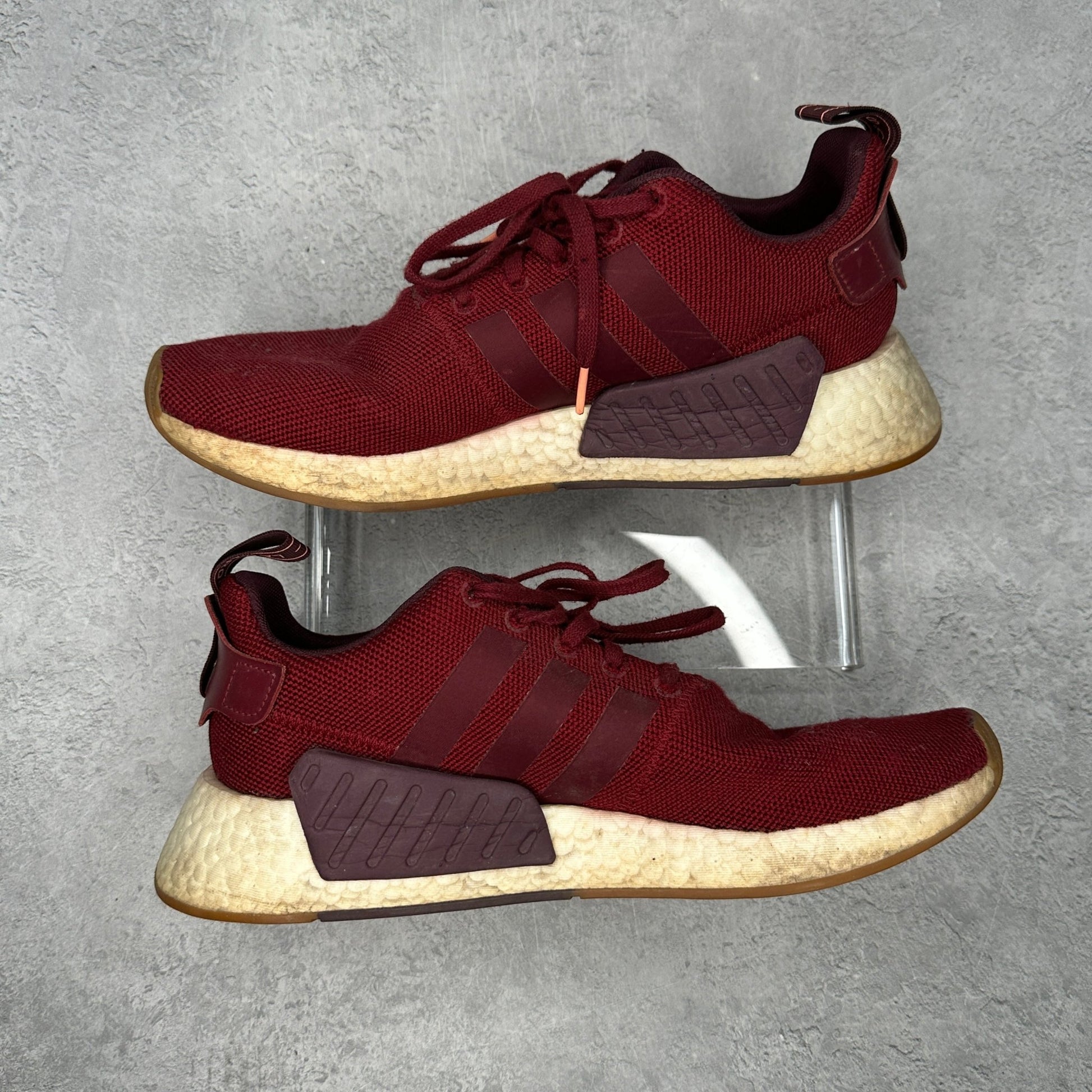 adidas NMD R2 Collegiate Burgundy *pre - owned* SIZE 8 - Kicks Collective PA - adidas - CQ2404 - Men's Shoes - 8M/9.5W - Pre - Owned - No Box