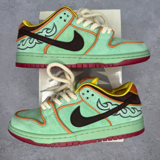 Nike SB Dunk Low Rodeo Tourmaline *pre - owned* SIZE 5 - Kicks Collective PA - Nike - HF3058 - 300 - Men's Shoes - 5M/6.5W - Pre - Owned