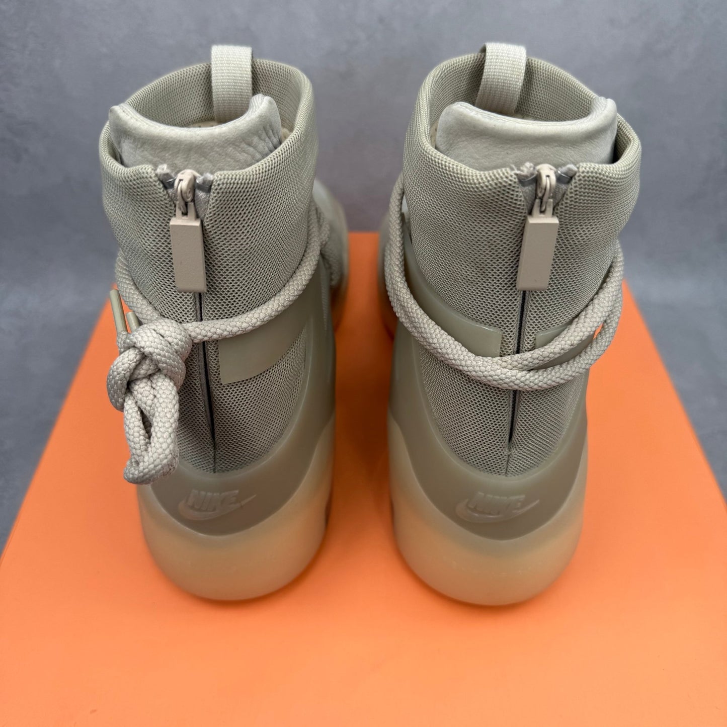 Nike Air Fear of God 1 Oatmeal *pre - owned* SIZE 9.5 - Kicks Collective PA - Nike - AR4237-900 - Men's Shoes - 9.5M/11W - Pre - Owned