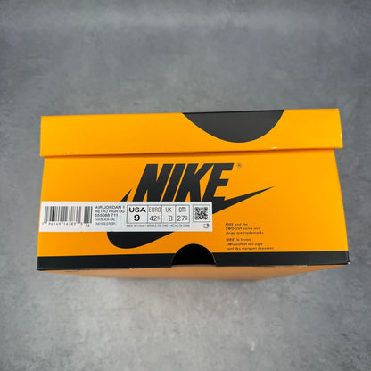 Jordan 1 Retro High OG Taxi *pre - owned* SIZE 9 - Kicks Collective PA - Jordan - 555088-711 - Men's Shoes - 9M/10.5W - Pre - Owned
