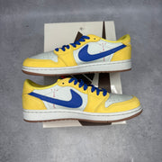Jordan 1 Retro Low OG SP Travis Scott Canary (Women's) *pre-owned* SIZE 8.5M