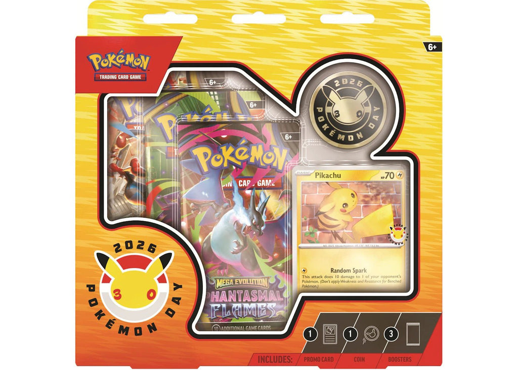 2026 Pokémon Day Pikachu Collection (30th Anniversary) - Kicks Collective PA - Pokemon - 2026-2CEAGDED - Accessories - OS - Brand New