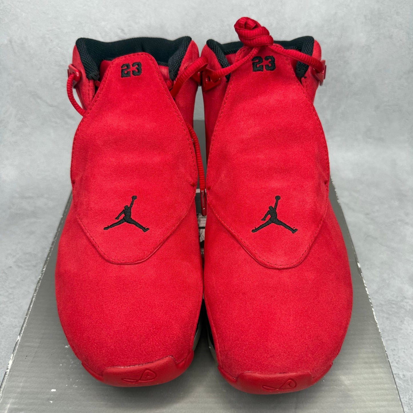 Jordan 18 Retro Toro *pre - owned* SIZE 9 - Kicks Collective PA - Jordan - AA2494 - 601 - Men's Shoes - 9M/10.5W - Pre - Owned