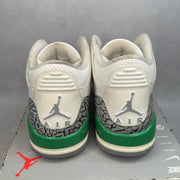 Jordan 3 Retro Lucky Green (Women's) 9W (Pre-Owned) - aux