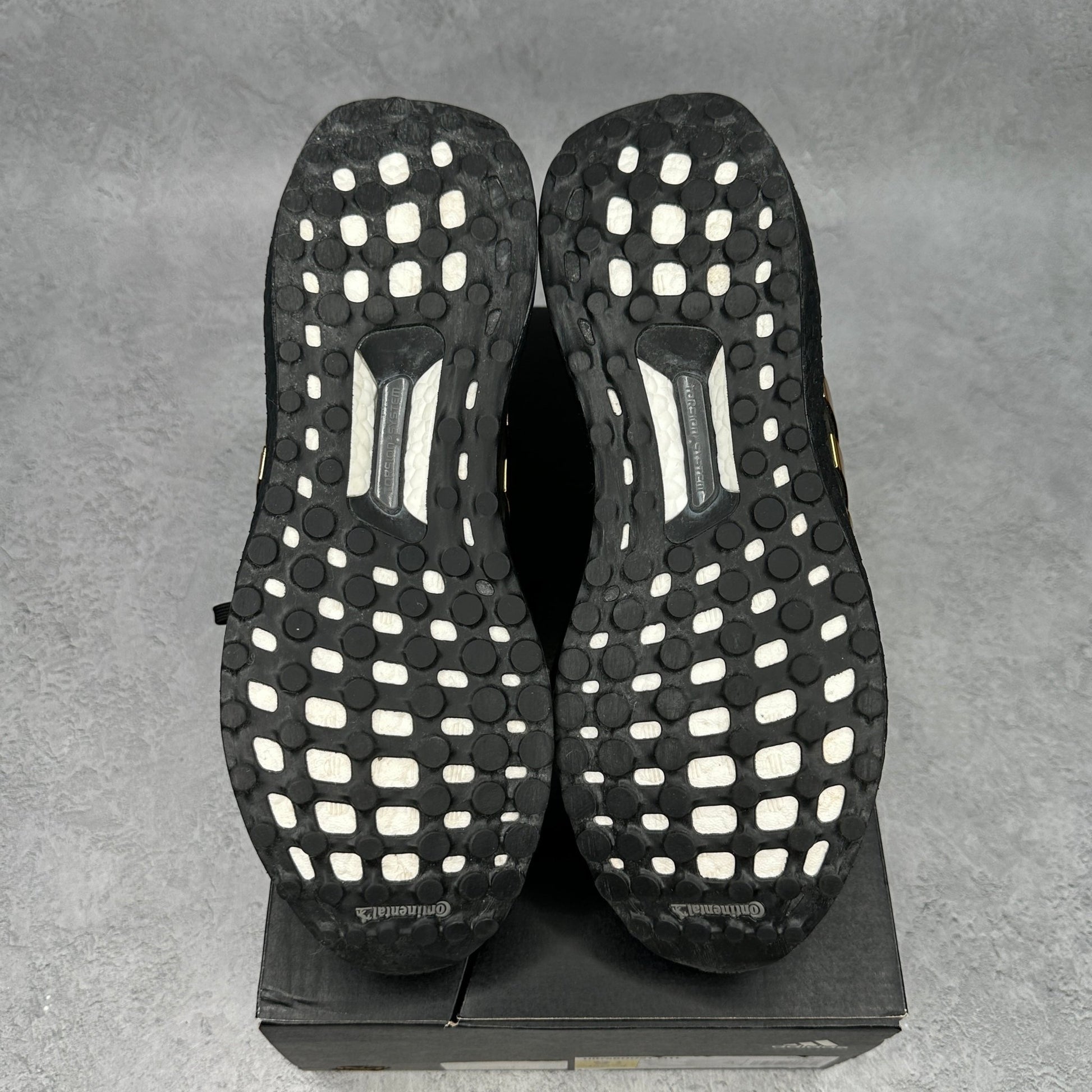 adidas Ultra Boost Black Gold *pre - owned* SIZE 9.5 - Kicks Collective PA - adidas - EG8102 - Men's Shoes - 9.5M/11W - Pre - Owned