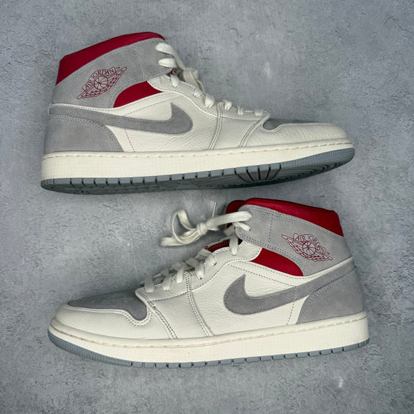 Jordan 1 Mid Sneakersnstuff 20th Anniversary *pre - owned* SIZE 12 - Kicks Collective PA - Jordan - CT3443-100 - Men's Shoes - 12M/13.5W - Pre - Owned - No Box