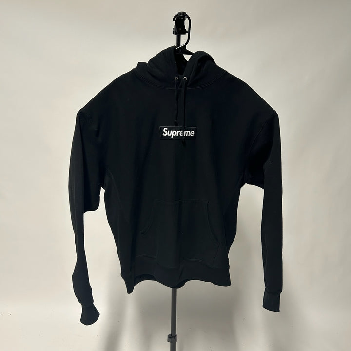 Supreme Box Logo Hooded Sweatshirt (FW24) Black *pre-owned* SIZE XXL