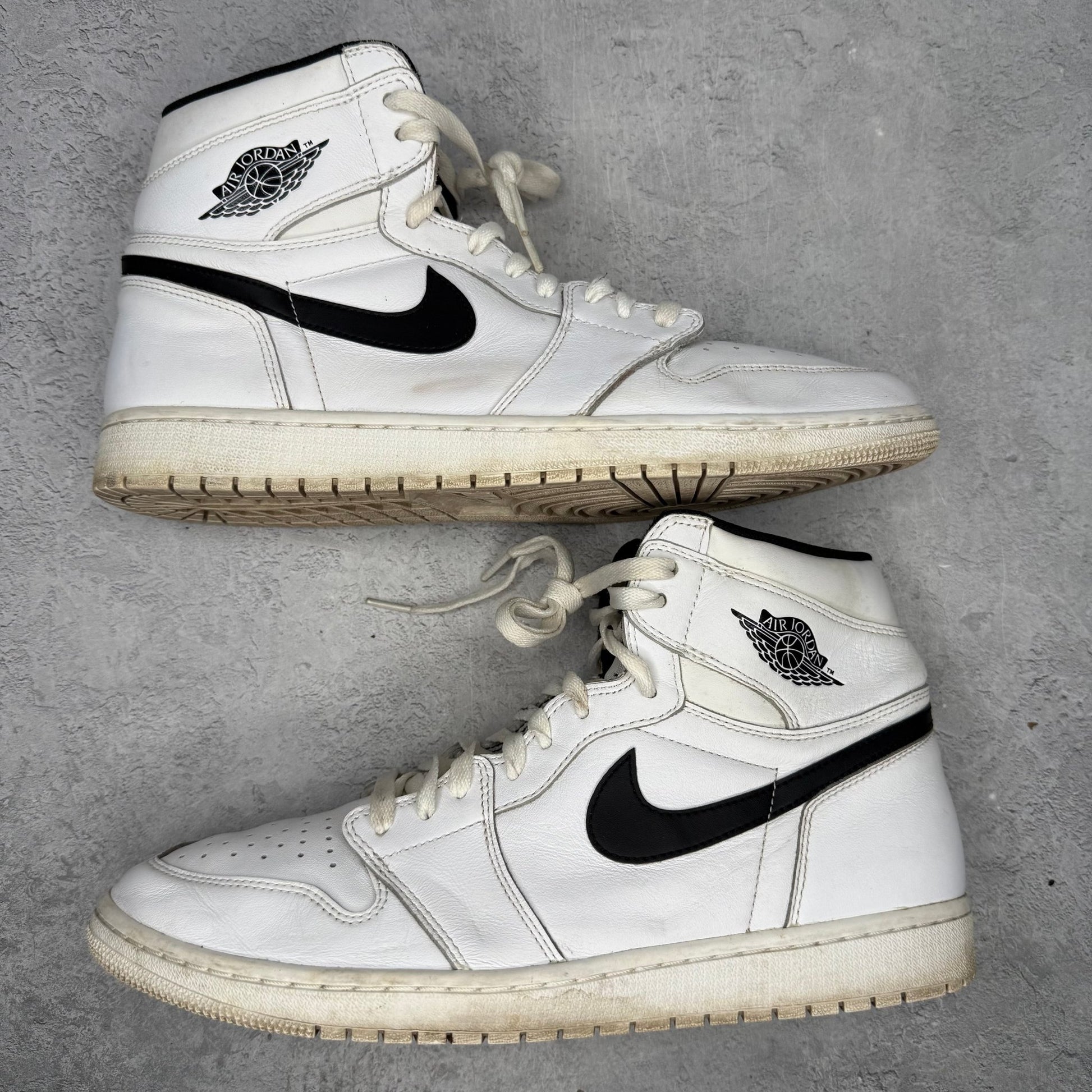 Jordan 1 Retro Yin Yang White *pre - owned* SIZE 13 - Kicks Collective PA - Jordan - 555088-102 - Men's Shoes - 13M/14.5W - Pre - Owned - No Box