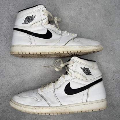 Jordan 1 Retro Yin Yang White *pre - owned* SIZE 13 - Kicks Collective PA - Jordan - 555088-102 - Men's Shoes - 13M/14.5W - Pre - Owned - No Box