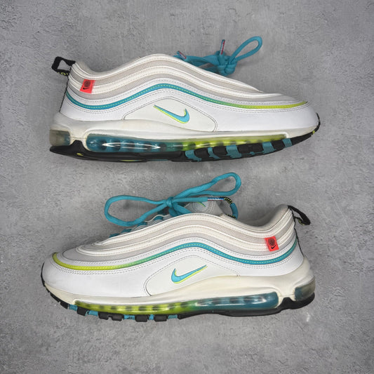Nike Air Max 97 Worldwide *pre - owned* SIZE 12 - Kicks Collective PA - Nike - CZ5607-100 - Men's Shoes - 12M/13.5W - Pre - Owned - No Box