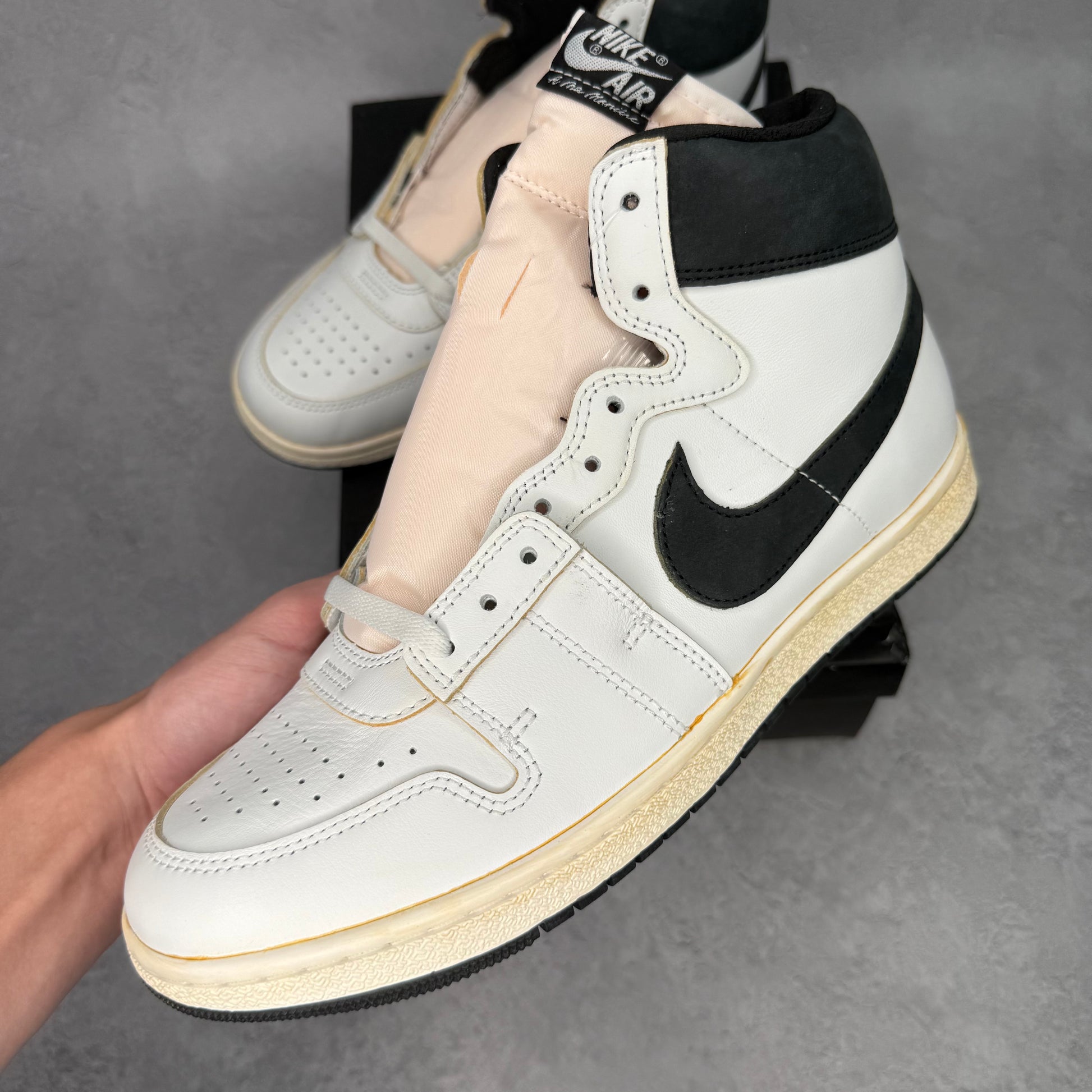 Nike Jordan Air Ship PE SP A Ma Maniére White Black