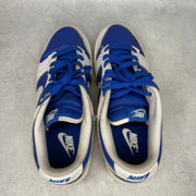 Nike Dunk Low Racer Blue White *pre-owned* SIZE 10