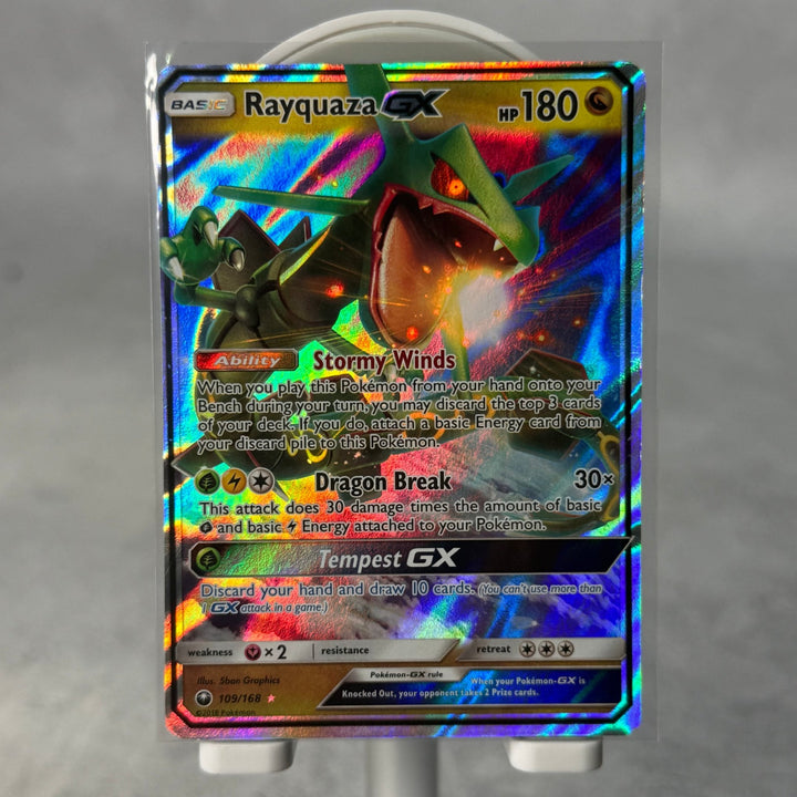 Pokemon Rayquaza GX 109/168 Celestial Storm