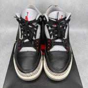 Jordan 3 Retro OG Black Cement (2024) pre-owned size 9