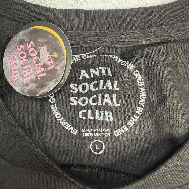 Anti Social Social Club Sadboyz Sad Boyz Honey Tee Black