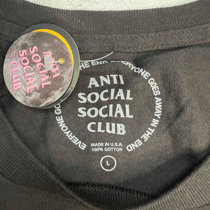 Anti Social Social Club Sadboyz Sad Boyz Honey Tee Black