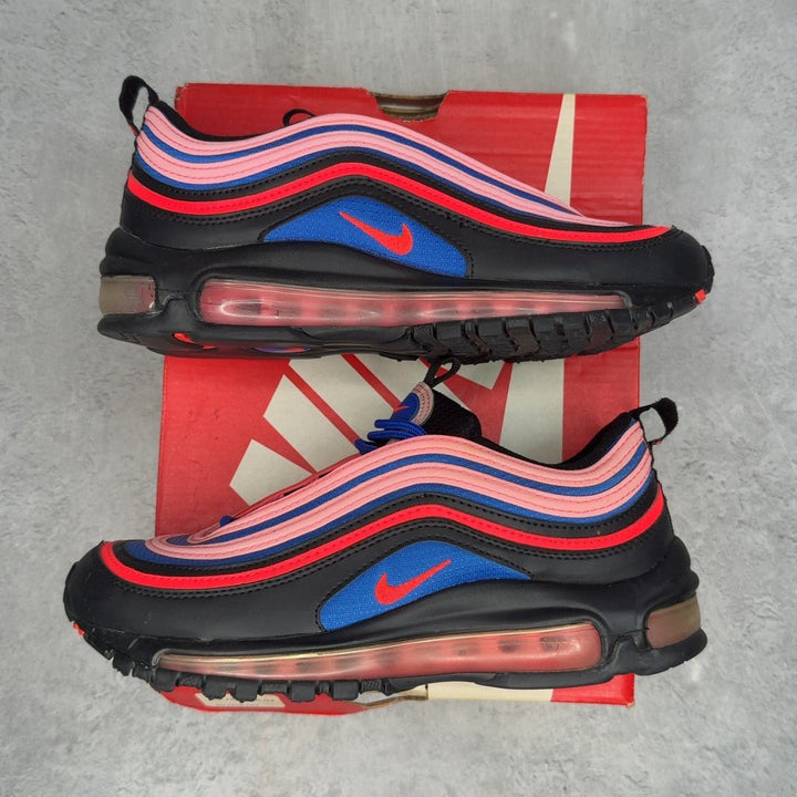Nike Air Max 97 Black Flash Crimson (GS) 4.5Y (Pre-Owned) - Kicks Collective PA - Nike - CT1578-001-4.5Y-PO-1 - Pre-Owned Sneakers - 4.5Y / 6W