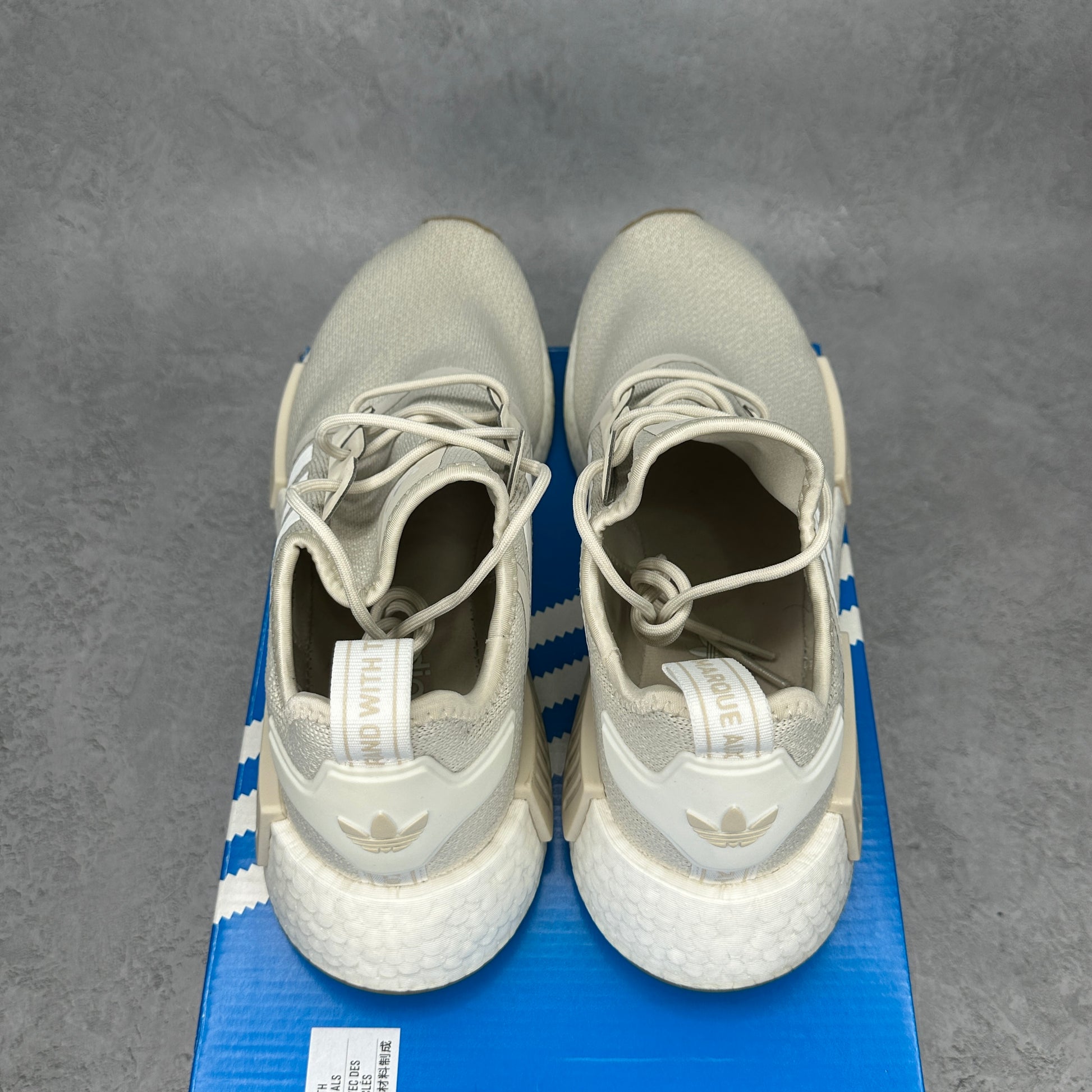 adidas NMD R1 Aluminium Cloud White Gum